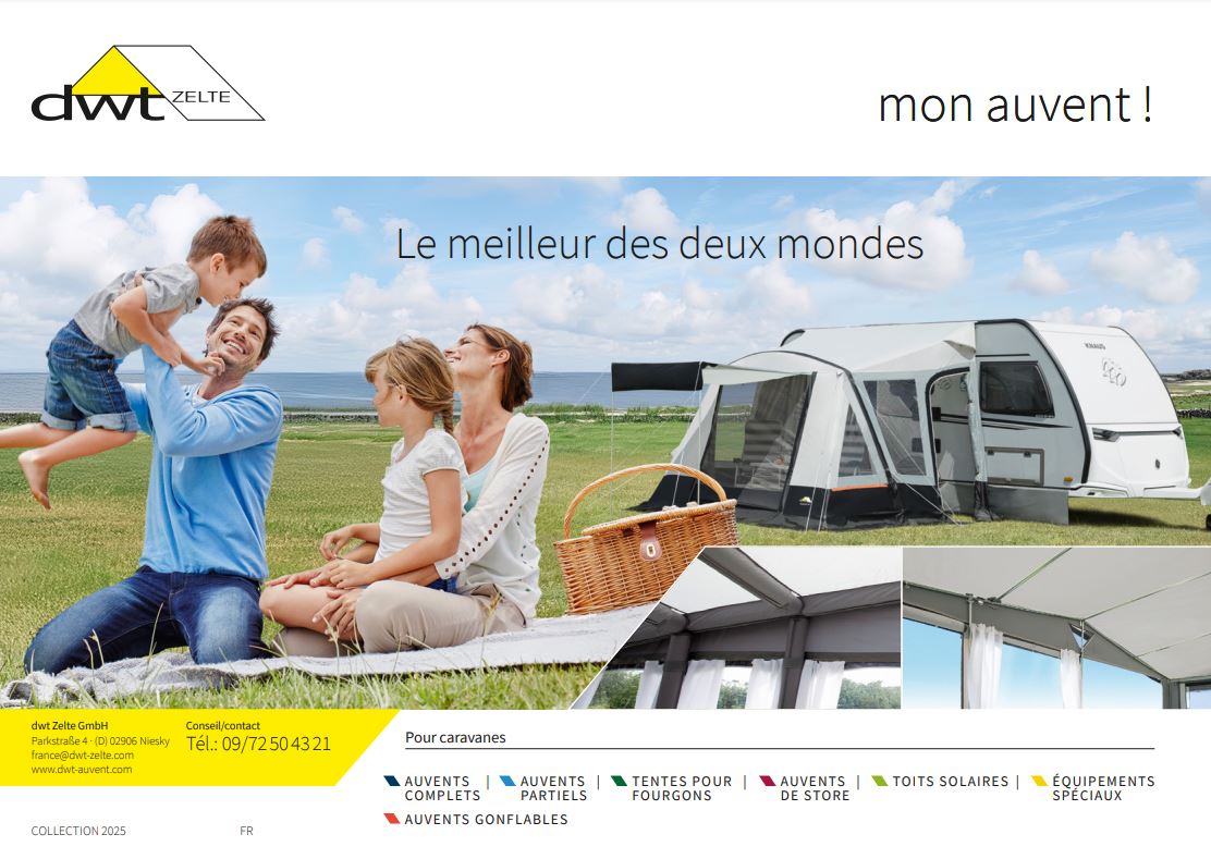DWT auvents caravanes 2025